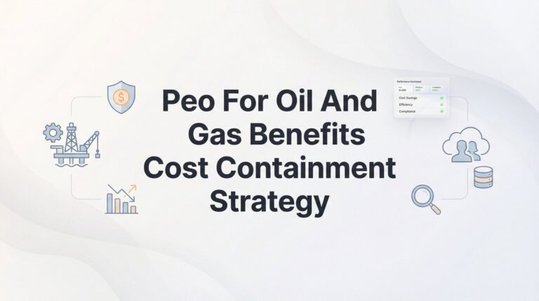 How to Build a Benefits Cost Containment Strategy Using a PEO in Oil and Gas