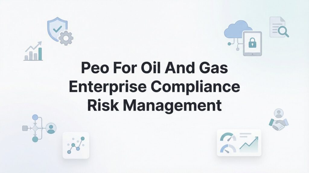 PEO for Oil and Gas Enterprise Compliance Risk Management: A Practical Guide