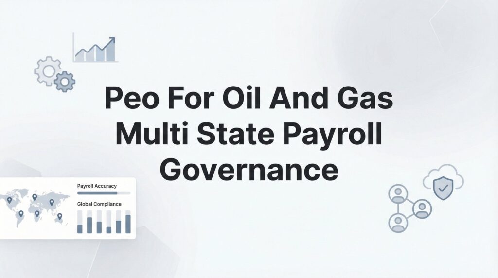 PEO for Oil and Gas Multi-State Payroll Governance: What Operators Actually Need to Know