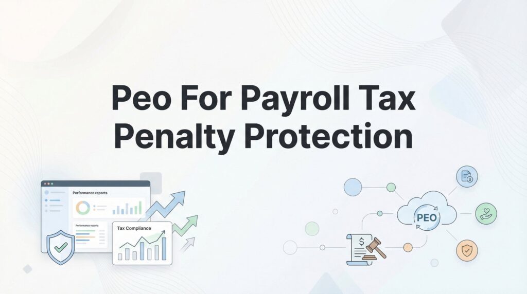 PEO for Payroll Tax Penalty Protection: How Co-Employment Shields Your Business from IRS Penalties