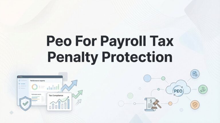 PEO for Payroll Tax Penalty Protection: How Co-Employment Shields Your Business from IRS Penalties