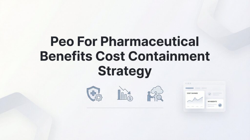 7 PEO Strategies for Containing Pharmaceutical Benefits Costs