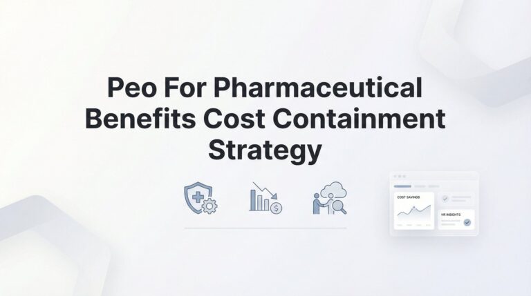 7 PEO Strategies for Containing Pharmaceutical Benefits Costs