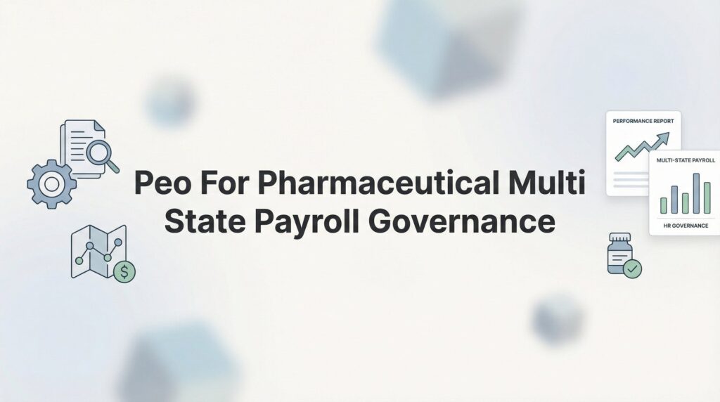 PEO for Pharmaceutical Multi-State Payroll Governance: What Actually Changes When You’re FDA-Regulated