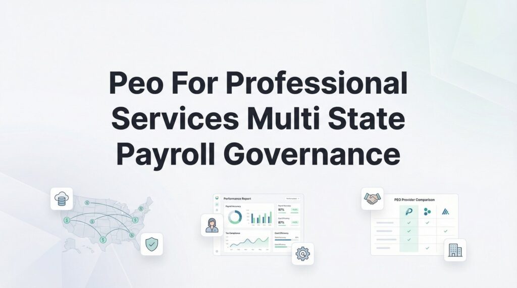 PEO for Professional Services: Multi-State Payroll Governance Explained