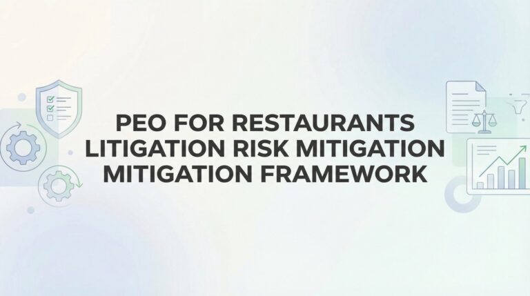 7 Litigation Risk Mitigation Strategies for Restaurants Using a PEO