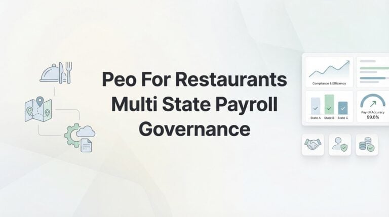 7 Multi-State Payroll Governance Strategies for Restaurant Groups Using a PEO