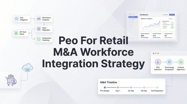 How to Use a PEO for Retail M&A Workforce Integration: A Practical Strategy Guide