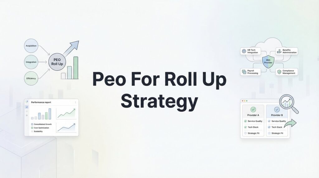 PEO for Roll Up Strategy: HR Integration Playbook for Serial Acquirers