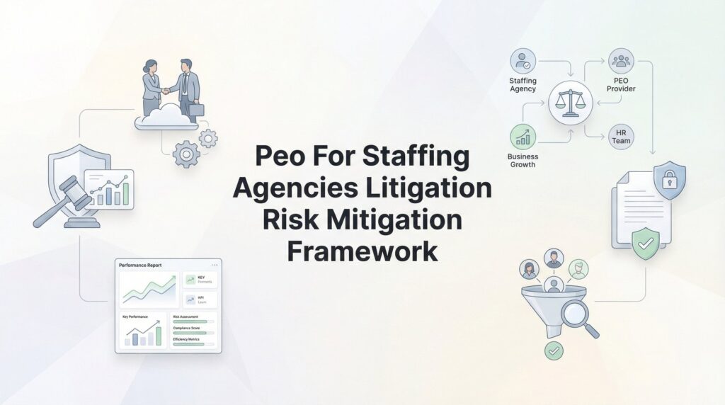 PEO for Staffing Agencies: Building a Litigation Risk Mitigation Framework