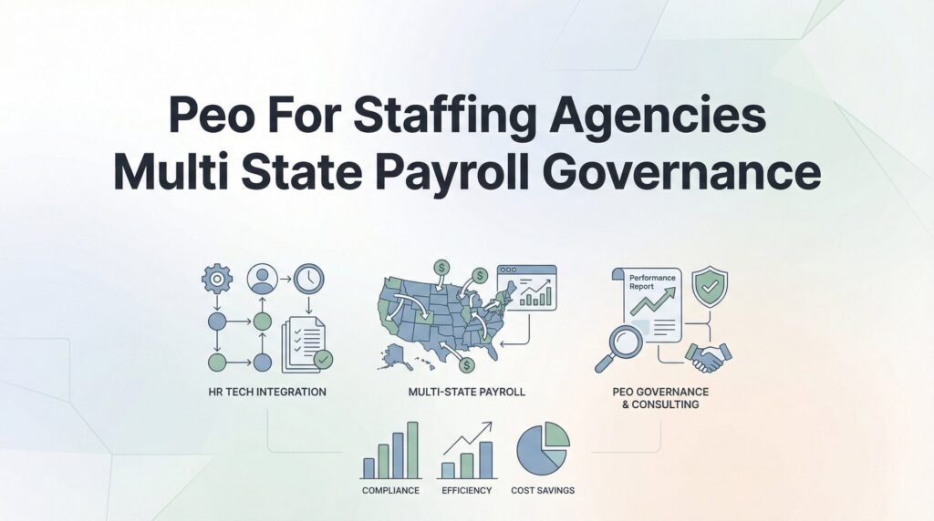 PEO for Staffing Agencies: Navigating Multi-State Payroll Governance