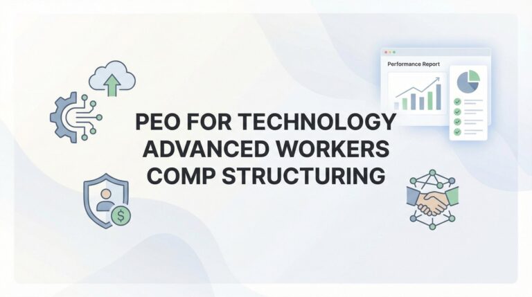 How to Structure Workers’ Comp for Tech Companies Through a PEO: A Practical Guide