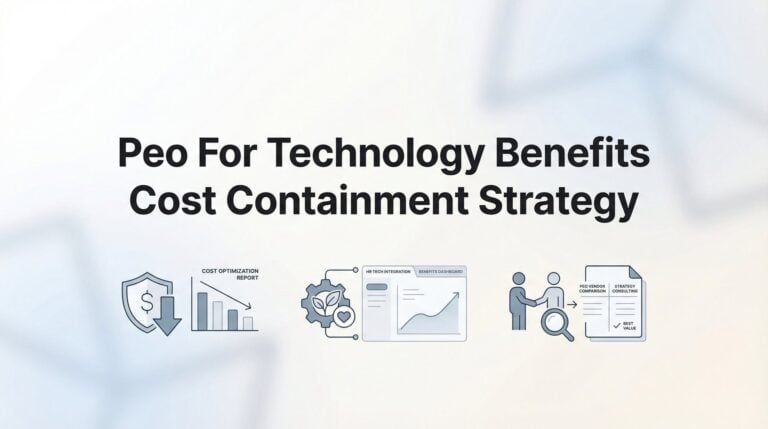 7 Benefits Cost Containment Strategies Tech Companies Actually Use with PEOs