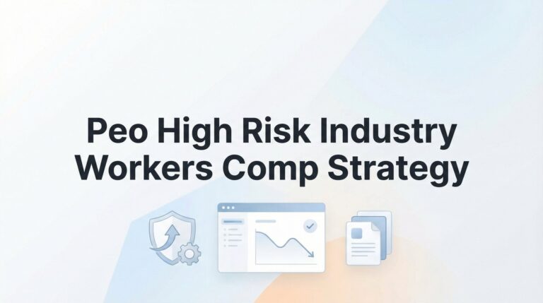7 Workers’ Comp Strategies for High-Risk Industries Using a PEO