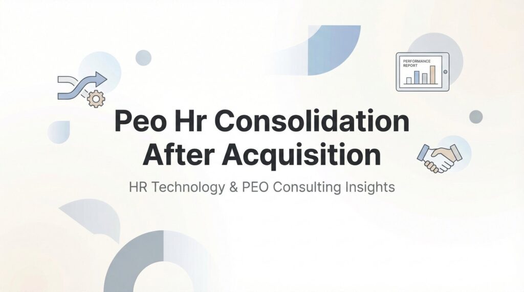 How to Consolidate HR Through a PEO After an Acquisition: A Step-by-Step Guide