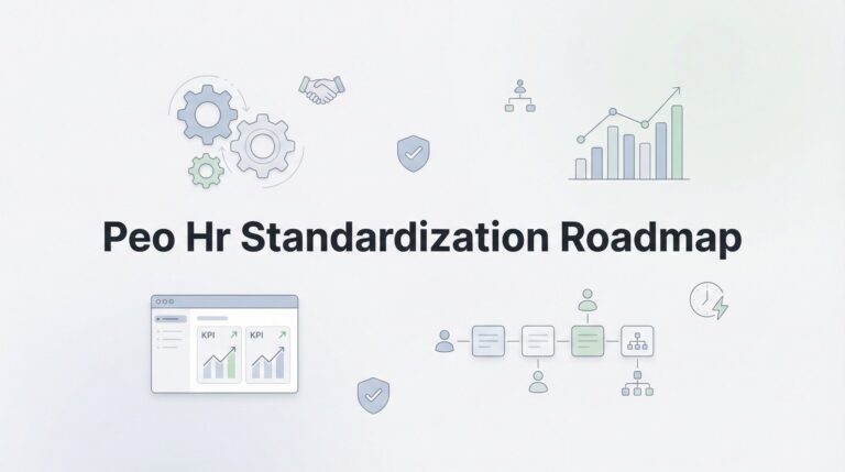 How to Build a PEO HR Standardization Roadmap: A Practical 6-Step Framework