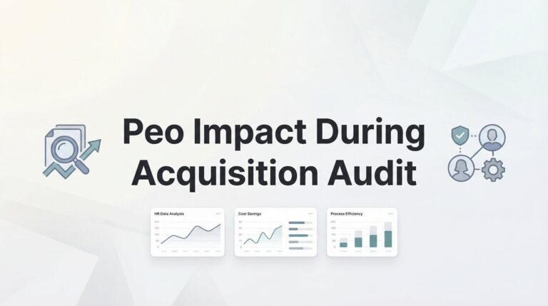PEO Impact During Acquisition Audit: What Buyers and Sellers Need to Know