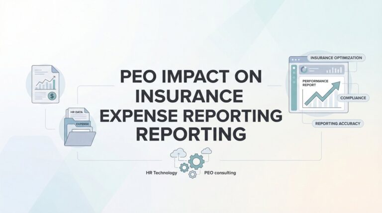 PEO Impact on Insurance Expense Reporting: What Changes on Your Books