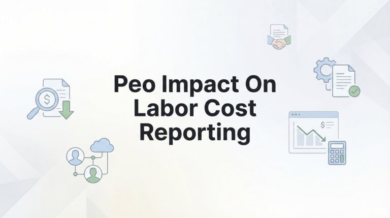 How PEOs Change Your Labor Cost Reporting (And What to Watch For)
