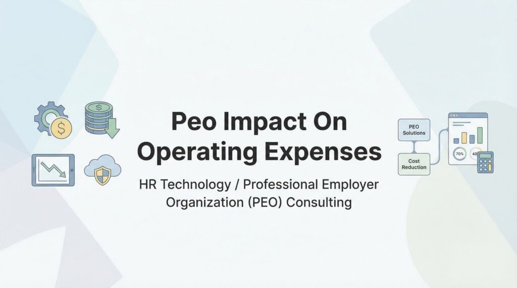 PEO Impact on Operating Expenses: Where the Numbers Actually Move