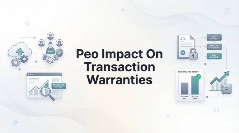 PEO Impact on Transaction Warranties: What Sellers and Buyers Need to Know Before M&A