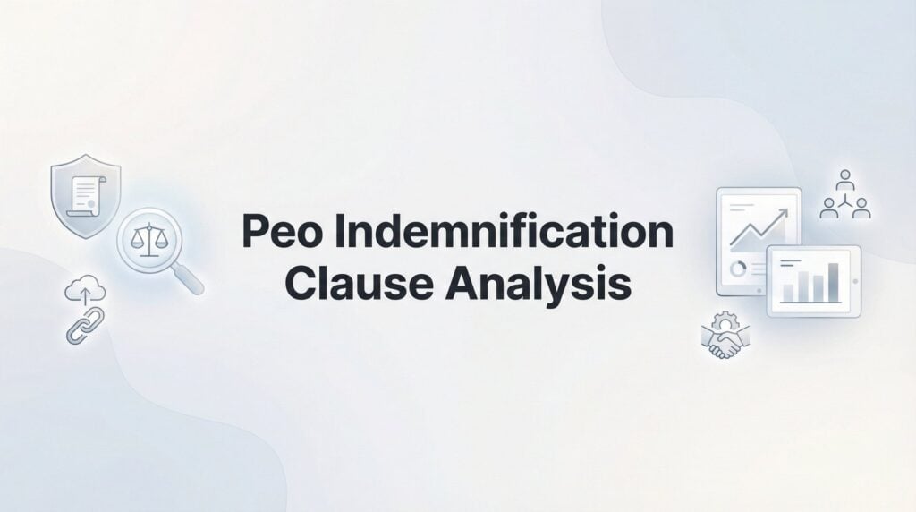 PEO Indemnification Clause Analysis: What Business Owners Need to Know Before Signing