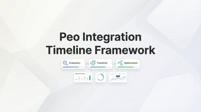 7 PEO Integration Timeline Frameworks That Actually Work