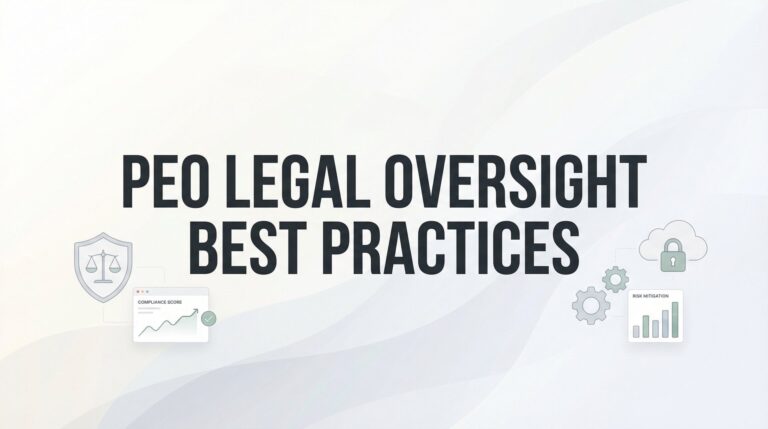 7 PEO Legal Oversight Best Practices That Protect Your Business