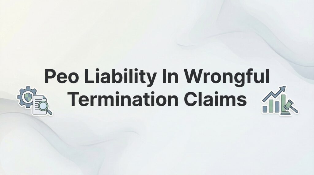 PEO Liability in Wrongful Termination Claims: Who’s Actually on the Hook?
