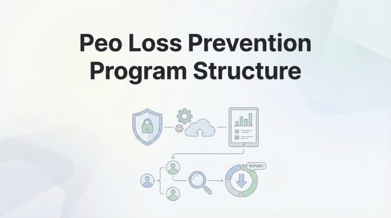 PEO Loss Prevention Program Structure: What Business Owners Actually Need to Know