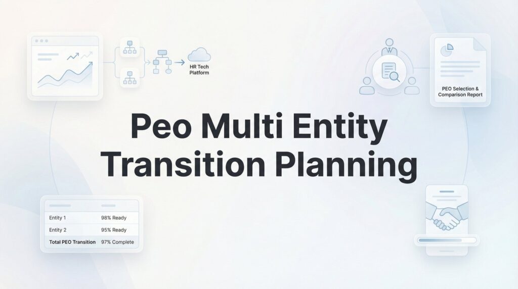 How to Plan a PEO Transition for Multi-Entity Organizations: A Step-by-Step Guide