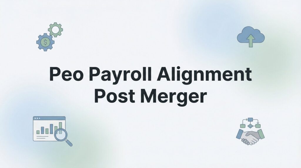 How to Align PEO Payroll Systems After a Merger: A Step-by-Step Guide