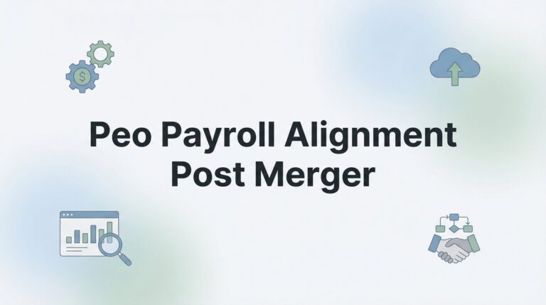 How to Align PEO Payroll Systems After a Merger: A Step-by-Step Guide