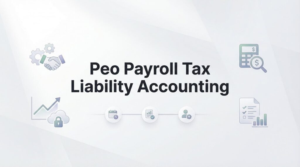 How to Handle PEO Payroll Tax Liability Accounting: A Step-by-Step Guide for Business Owners