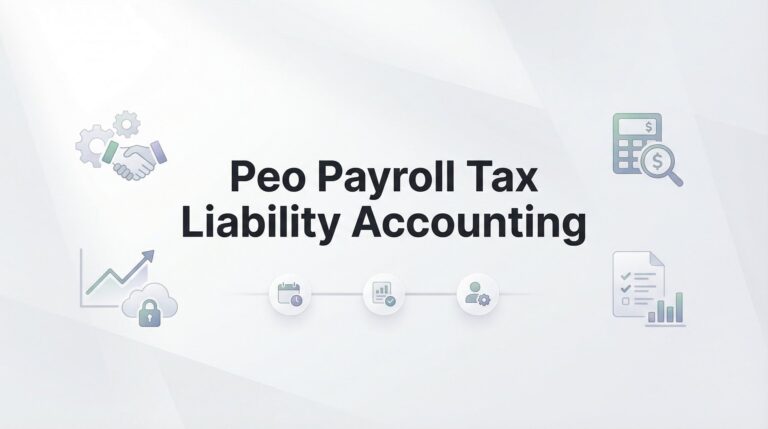 How to Handle PEO Payroll Tax Liability Accounting: A Step-by-Step Guide for Business Owners
