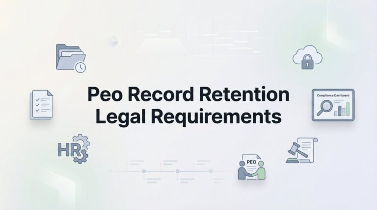 7 PEO Record Retention Legal Requirements You Need to Get Right
