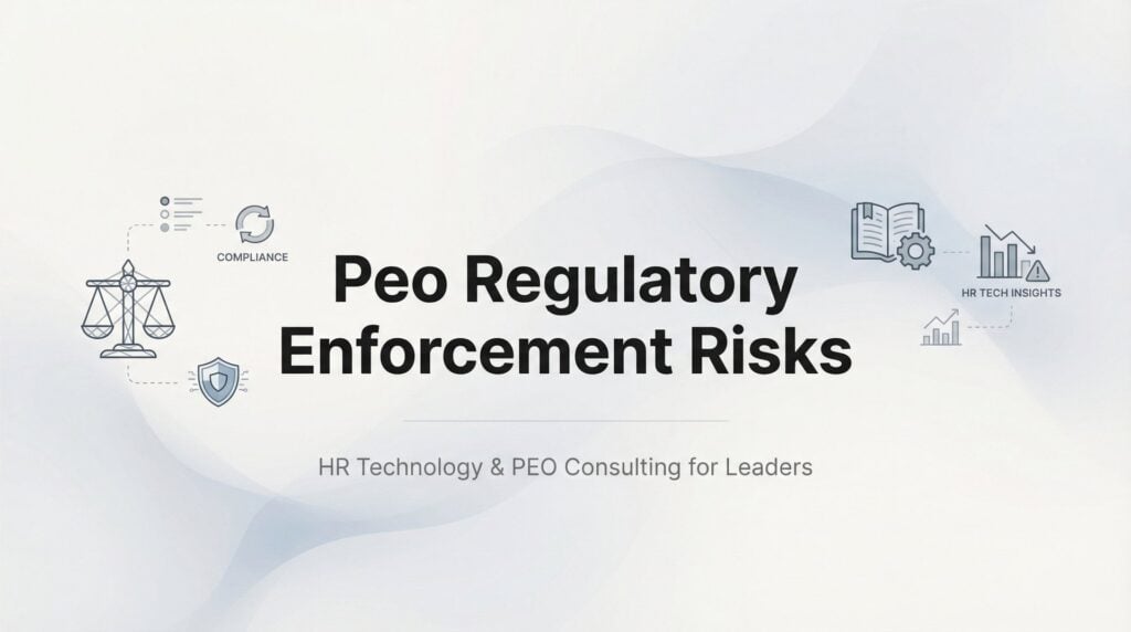 7 PEO Regulatory Enforcement Risks That Can Blindside Your Business
