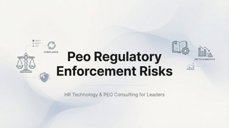 7 PEO Regulatory Enforcement Risks That Can Blindside Your Business
