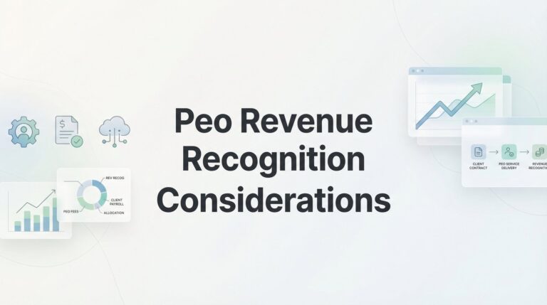 PEO Revenue Recognition Considerations: What Business Owners Need to Know