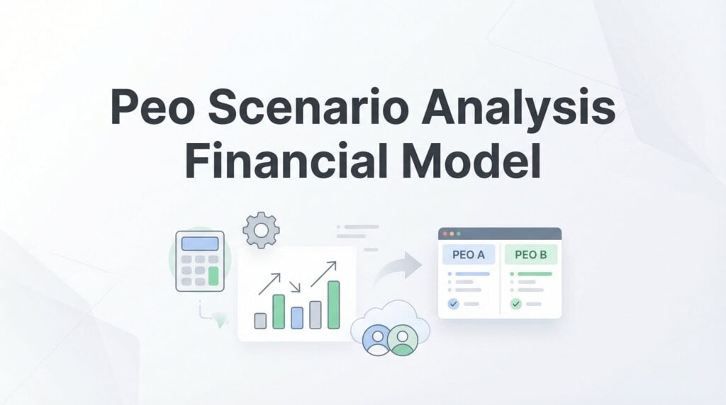How to Build a PEO Scenario Analysis Financial Model: A Practical Guide