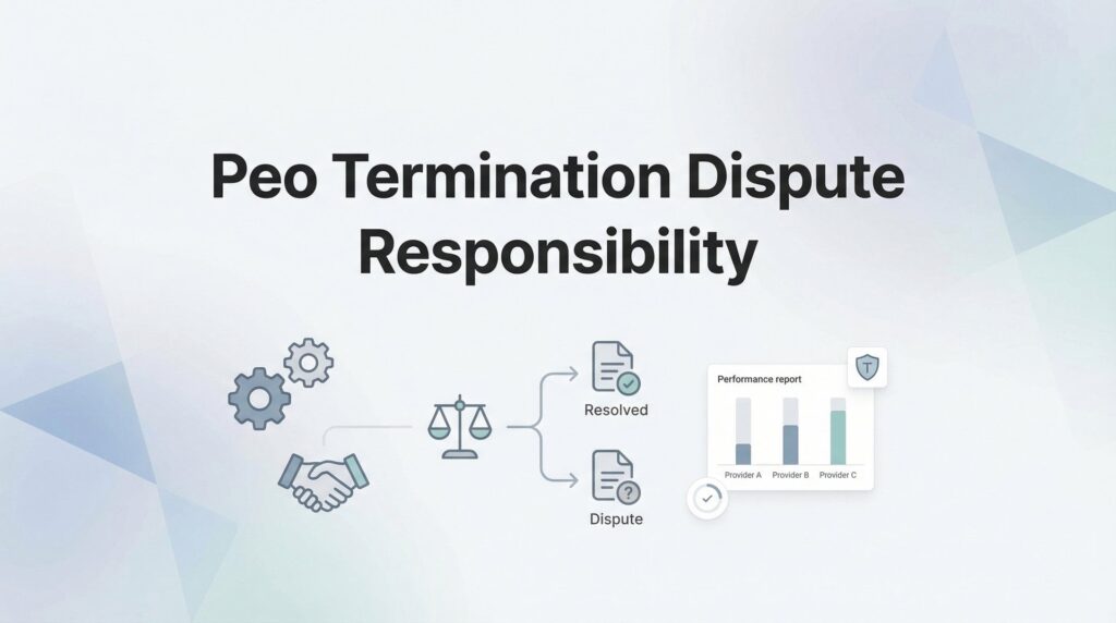 PEO Termination Dispute Responsibility: Who’s Actually on the Hook When Firings Go Wrong