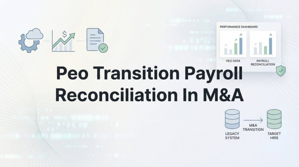 How to Reconcile Payroll When Transitioning PEOs During M&A