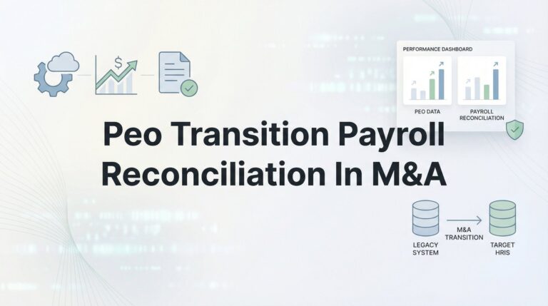 How to Reconcile Payroll When Transitioning PEOs During M&A