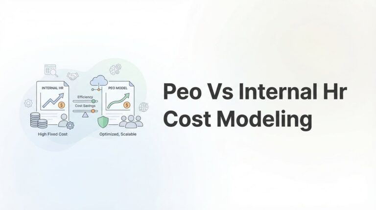 7 Cost Modeling Strategies to Compare PEO vs Internal HR Accurately
