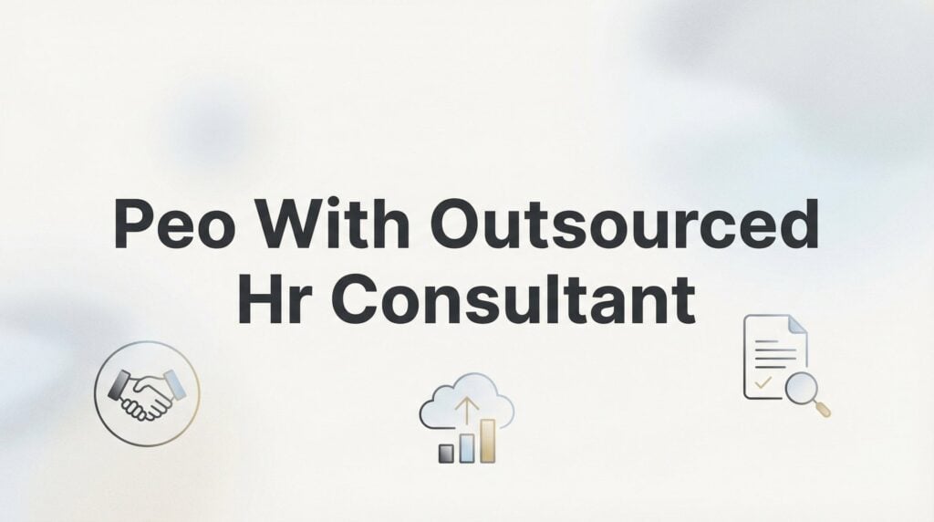 PEO with Outsourced HR Consultant: When It Makes Sense to Layer Both