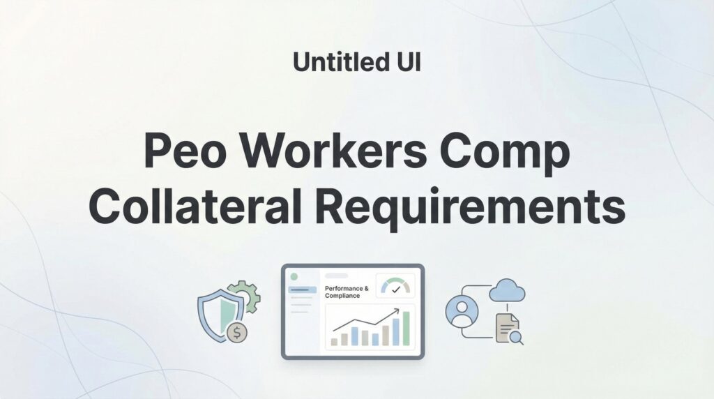 PEO Workers Comp Collateral Requirements: What Business Owners Actually Need to Know