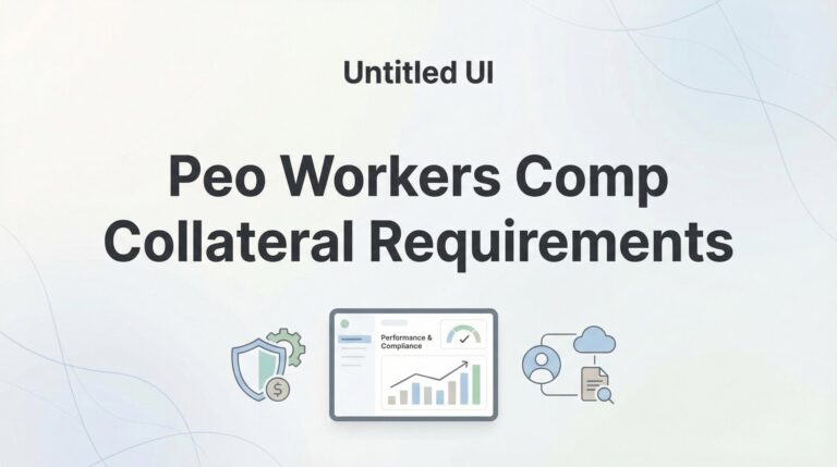 PEO Workers Comp Collateral Requirements: What Business Owners Actually Need to Know