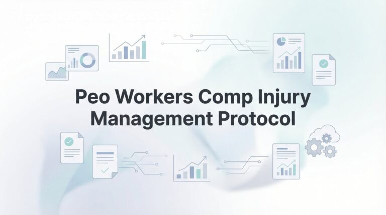 How to Manage Workers Comp Injuries Through Your PEO: A Step-by-Step Protocol
