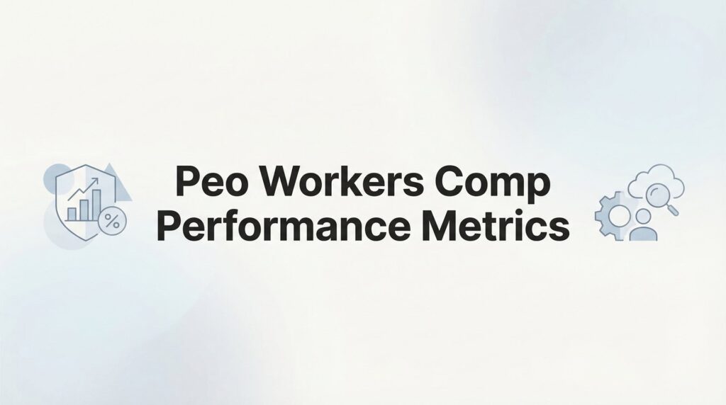 PEO Workers Comp Performance Metrics: What to Track and Why It Matters