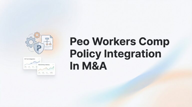 PEO Workers Comp Policy Integration in M&A: What Acquirers Actually Need to Know